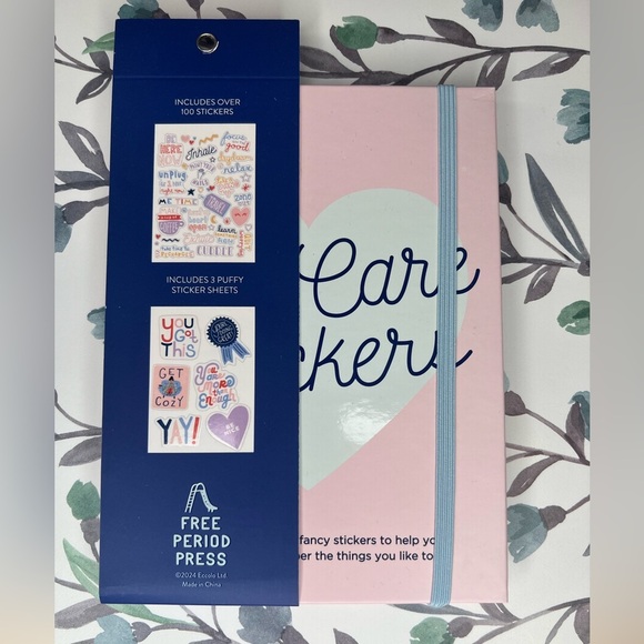 Free Period Press Self Care Sticker Set – Fun 100+ Motivational Stickers NWT - Picture 2 of 9